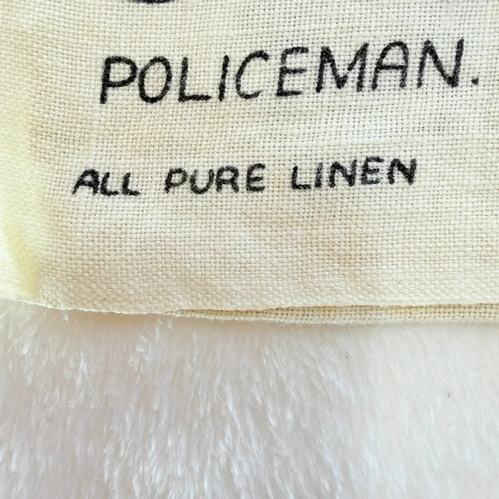 Vintage Ulster Pure Linen Tea Towel‎ British Occupations Made in Ireland 19x29